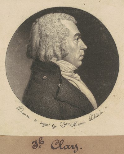 Josef Clay od Charles B. J. Févret de Saint Mémin