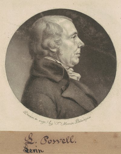 Život Powell od Charles B. J. Févret de Saint Mémin