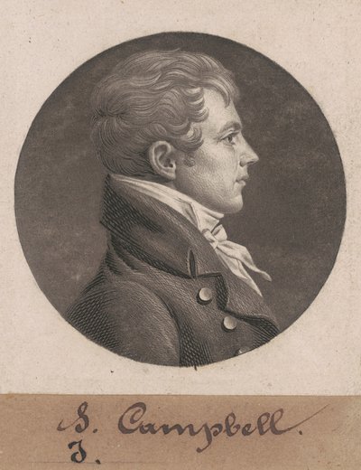 Levin Hicks Campbell od Charles B. J. Févret de Saint Mémin