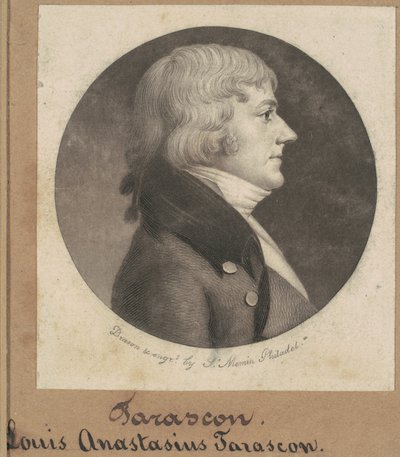 Louis Anastasius Tarascon od Charles B. J. Févret de Saint Mémin