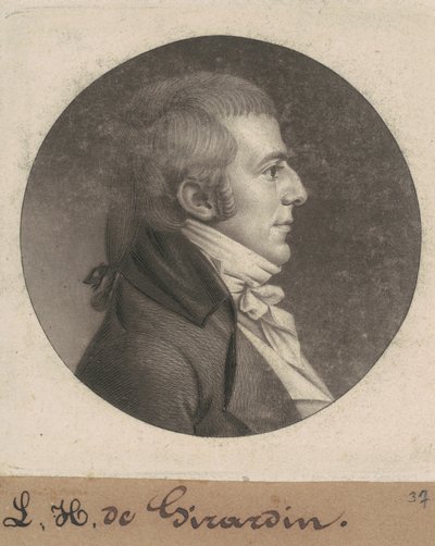 Louis Hue Girardin od Charles B. J. Févret de Saint Mémin