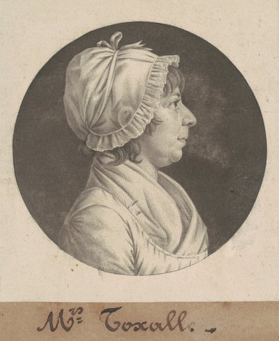 Margaret Smith Foxall od Charles B. J. Févret de Saint Mémin