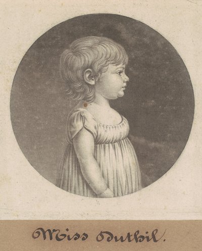 Slečno Dutilhová od Charles B. J. Févret de Saint Mémin