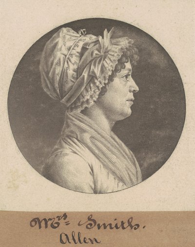 Paní Smithová od Charles B. J. Févret de Saint Mémin