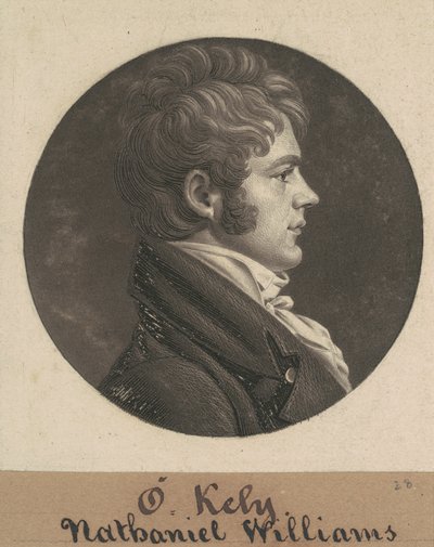 Nathaniel Williams od Charles B. J. Févret de Saint Mémin