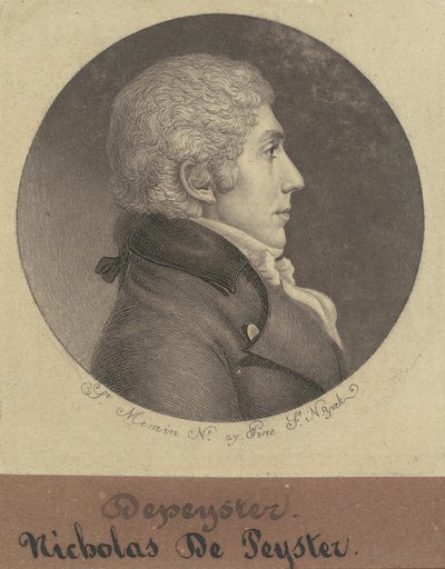 Nicholas de Peyster, Jr. od Charles B. J. Févret de Saint Mémin