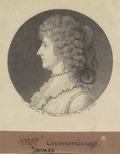 Phoebe Harisson Cuming od Charles B. J. Févret de Saint Mémin