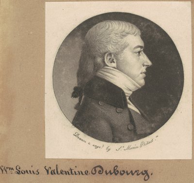 Pierre Francois DuBourg od Charles B. J. Févret de Saint Mémin