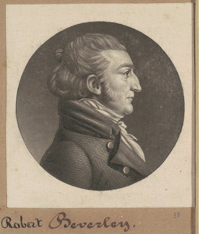 Robert Beverley IV od Charles B. J. Févret de Saint Mémin