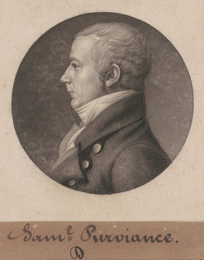 Samuel Dinsmore Purviance od Charles B. J. Févret de Saint Mémin