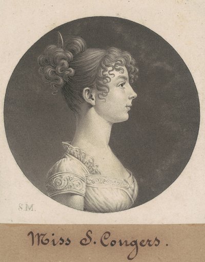 Sarah C. Conyersová od Charles B. J. Févret de Saint Mémin