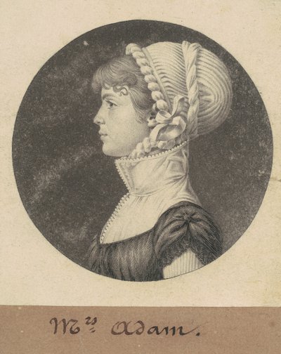 Sarah Eve Adamsová od Charles B. J. Févret de Saint Mémin