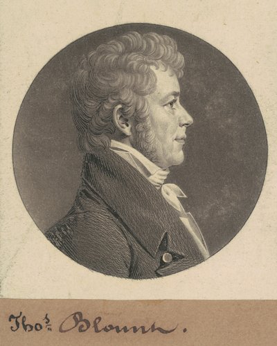Thomas Blount od Charles B. J. Févret de Saint Mémin