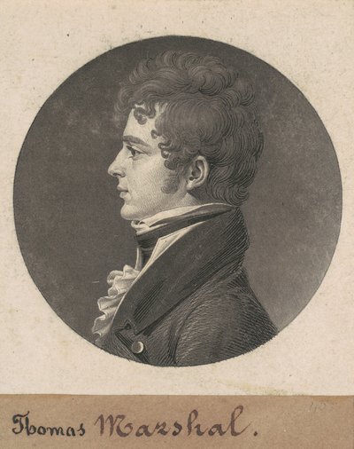 Thomas Marshall od Charles B. J. Févret de Saint Mémin