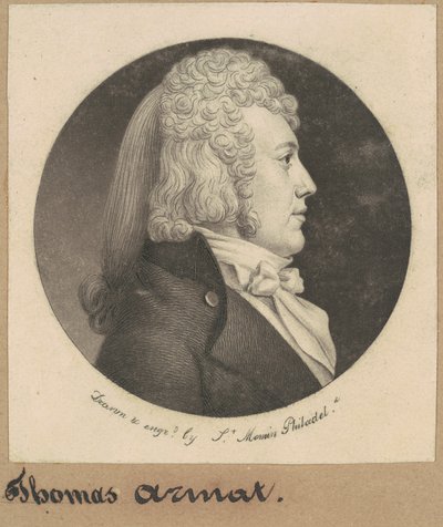 Thomas Wright Armat od Charles B. J. Févret de Saint Mémin