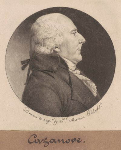 Théophile Cazanove od Charles B. J. Févret de Saint Mémin