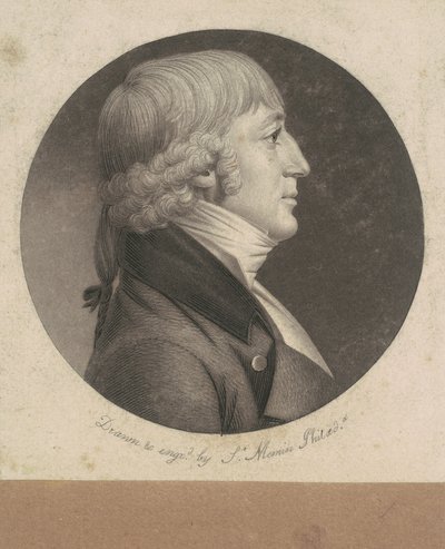 Neznámý muž od Charles B. J. Févret de Saint Mémin