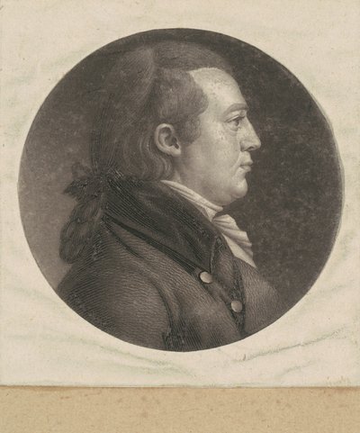 Neznámý muž od Charles B. J. Févret de Saint Mémin