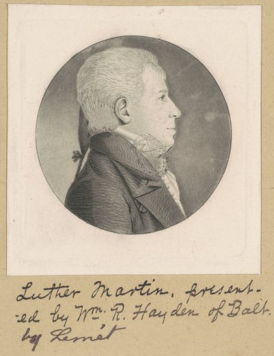 Neznámý muž od Charles B. J. Févret de Saint Mémin