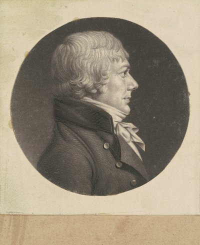 Neznámý muž od Charles B. J. Févret de Saint Mémin