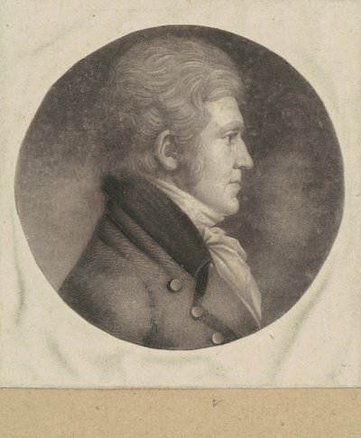 Neznámý muž od Charles B. J. Févret de Saint Mémin
