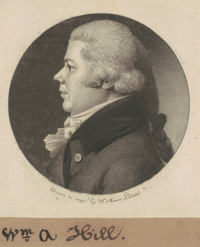 William Henry Hill od Charles B. J. Févret de Saint Mémin