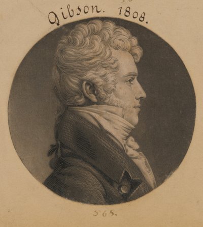 Alexander Gibson od Charles Balthazar Julien Févret de Saint-Mémin