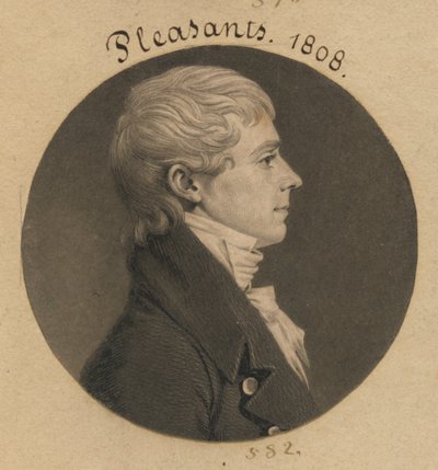 Archibald Pleasants, Jr. od Charles Balthazar Julien Févret de Saint-Mémin