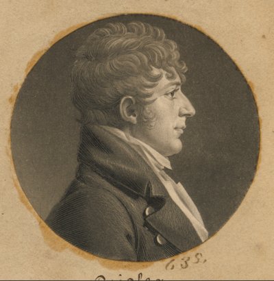 Benjamin Ricketts od Charles Balthazar Julien Févret de Saint-Mémin