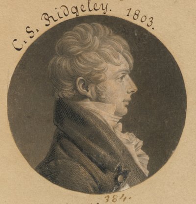 Charles Sterett Ridgely od Charles Balthazar Julien Févret de Saint-Mémin