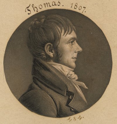 David Thomas od Charles Balthazar Julien Févret de Saint-Mémin