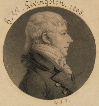 Henry Walter Livingston od Charles Balthazar Julien Févret de Saint-Mémin