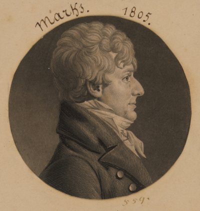 Hyman Marks od Charles Balthazar Julien Févret de Saint-Mémin