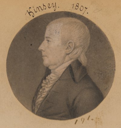 James Kinsey od Charles Balthazar Julien Févret de Saint-Mémin