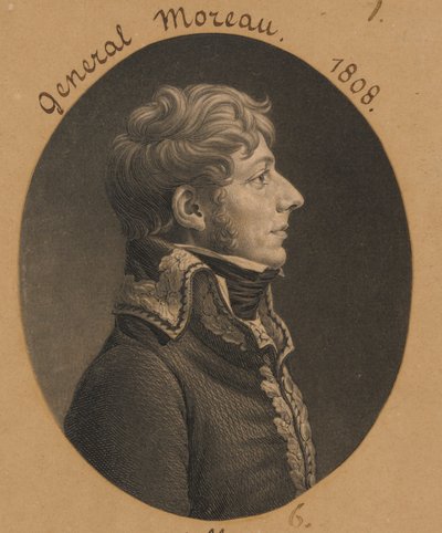 Jean-Victor Moreau od Charles Balthazar Julien Févret de Saint-Mémin