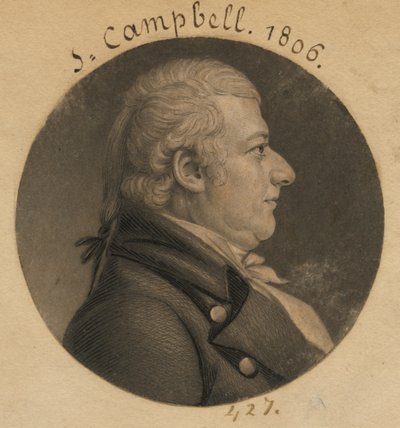 John Campbell od Charles Balthazar Julien Févret de Saint-Mémin
