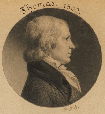 John Chew Thomas od Charles Balthazar Julien Févret de Saint-Mémin
