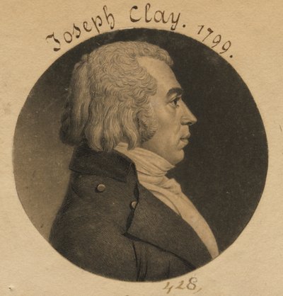 Joseph Clay od Charles Balthazar Julien Févret de Saint-Mémin