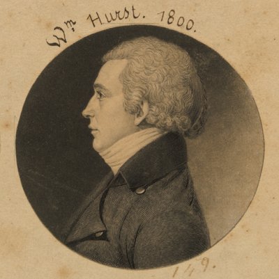 Möglicherweise Jonathan Harvey Hurst od Charles Balthazar Julien Févret de Saint-Mémin
