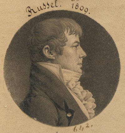 Možná Nathaniel Russell nebo J. Dawson od Charles Balthazar Julien Févret de Saint-Mémin