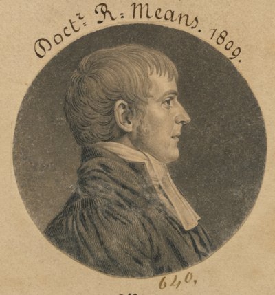 Robert Means od Charles Balthazar Julien Févret de Saint-Mémin
