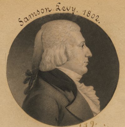 Samson Levy, Jr. od Charles Balthazar Julien Févret de Saint-Mémin