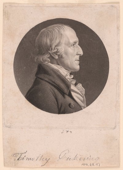 Timothy Pickering od Charles Balthazar Julien Févret de Saint-Mémin