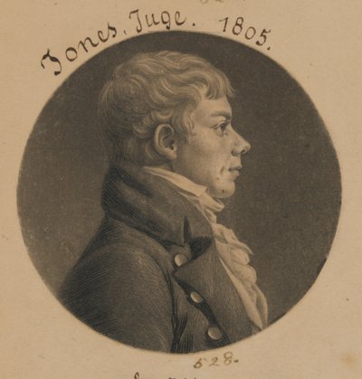 Walter Jones od Charles Balthazar Julien Févret de Saint-Mémin