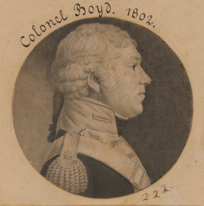 William Boyd od Charles Balthazar Julien Févret de Saint-Mémin