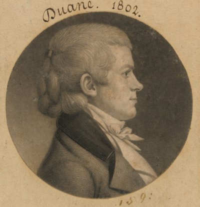 William Duane od Charles Balthazar Julien Févret de Saint-Mémin