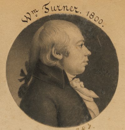 William Turner od Charles Balthazar Julien Févret de Saint-Mémin