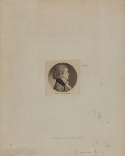 Pplk. Wm. Duane od Charles Balthazar Julien Févret de Saint Mémin