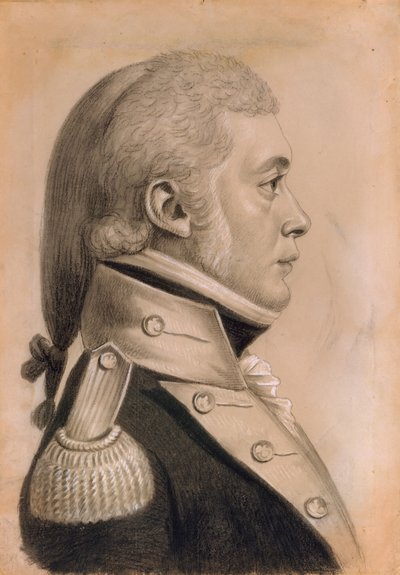 Dyer Sharp Wynkoop, 1800. od Charles Balthazar Julien Févret de Saint Mémin