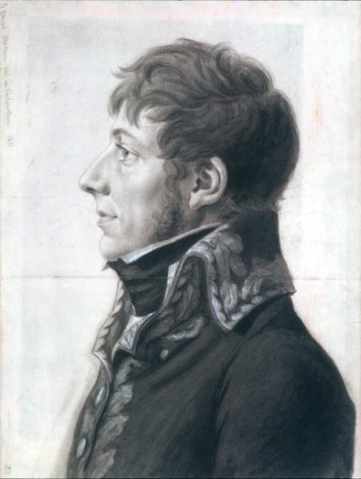 Jean-Victor Moreau, ca. 1806 nebo 1811. od Charles Balthazar Julien Févret de Saint Mémin
